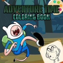 Jogo Adventure Time Coloring Book