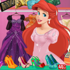 Jogos de Barbie e Ariel: Princesas Grávidas no Meninas Jogos