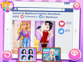 Aurora vs Maleficent: Fashion Showdown - screenshot 3
