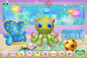Baby Octopus Room Cleaning - screenshot 3
