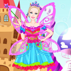 Jogo Barbie A Fairy Secret Dress Up