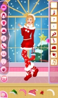 Barbie Christmas Night Dress Up - screenshot 3
