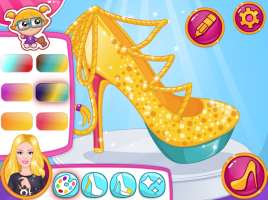 Barbie's Princess Shoes - screenshot 1