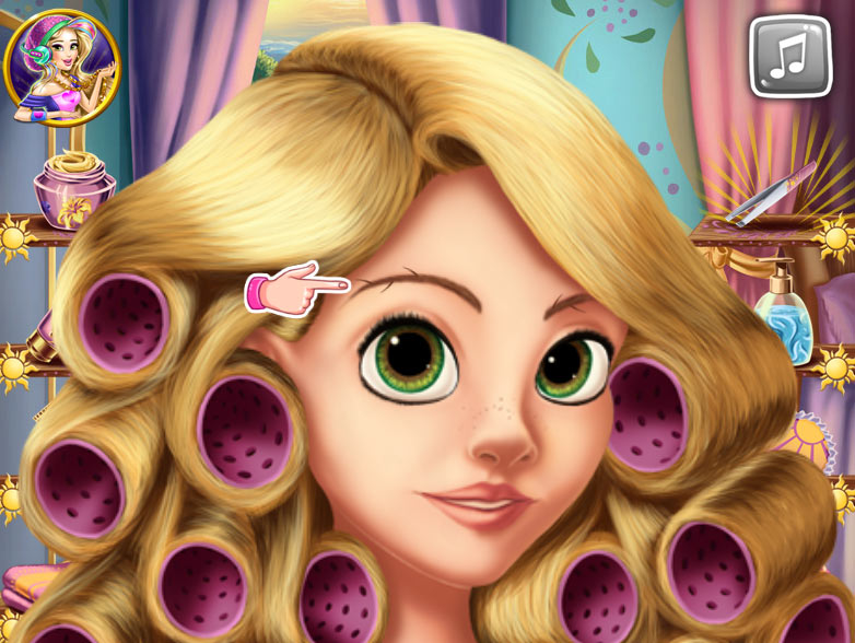 Rapunzel Real Makeover em Jogos na Internet