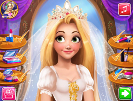 Blonde Princess Wedding Fashion - screenshot 1