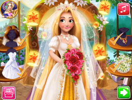 Blonde Princess Wedding Fashion - screenshot 2