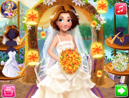 Blonde Princess Wedding Fashion - screenshot 3
