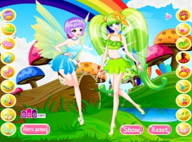 Cute Fairies Dress Up - screenshot 2