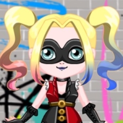 Jogo Cute Harley Quinn Dress Up