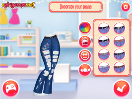 Design My Fabulous Ripped Jeans - screenshot 2