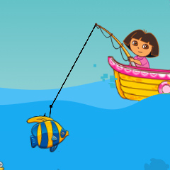 Jogo Dora Fishing