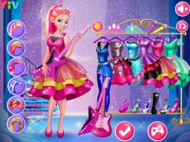 Elsa and Anna Royals Rock Dress - screenshot 1