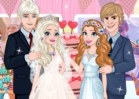 Jogar Elsa and Anna Wedding Party