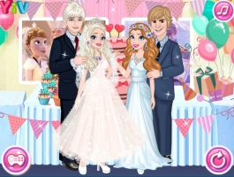 Elsa and Anna Wedding Party - screenshot 4