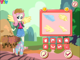 Fluttershy Pony Dress Up - screenshot 1