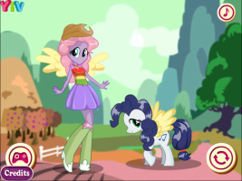 Fluttershy Pony Dress Up - screenshot 3