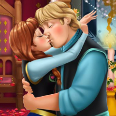 Jogo Frozen Anna Kiss