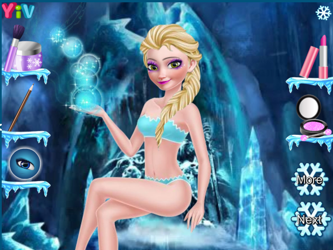 Frozen: Vestir Princesa do Gelo — Jogue online gratuitamente em Yandex Games