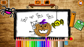 Halloween Coloring Book 1 - screenshot 1