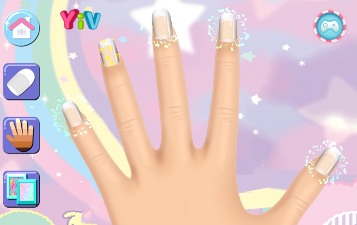 HELLO KITTY NAIL SALON jogo online gratuito em