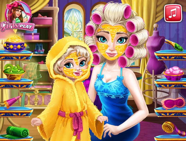 Jogo Mommy Elsa Makeover