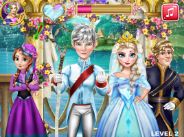 Ice Queen Wedding Kiss - screenshot 3