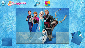 Kids Frozen Puzzle - screenshot 2