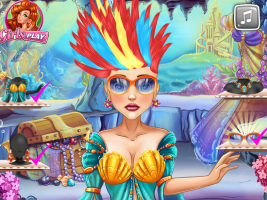 Mermaid Princess Real Haircuts - screenshot 1