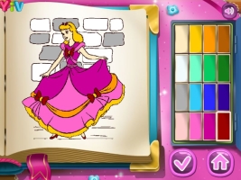 Princess Coloring Book 2 - screenshot 2