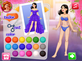 Princess Prom Fashion Design - screenshot 1
