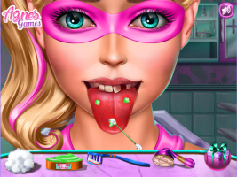 Super Barbie Tongue Doctor - screenshot 1
